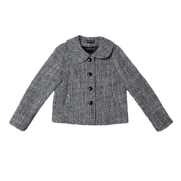 Banana Republic 100% Wool Tweed Blazer Jacket - Picture 2 of 16